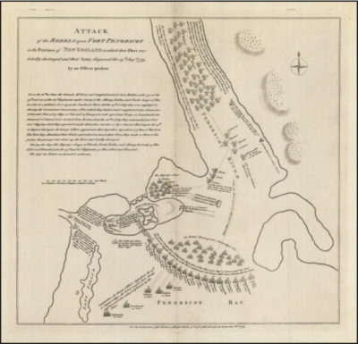 Rare, original map from 1785.