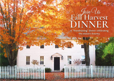 Join us for our Fall Harvest Dinner!