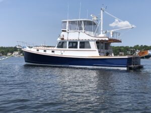 Motor yacht cruise aboard beautiful Persistence for 4-6 people Enjoy a cruise at a mutually agreed upon time aboard Persistence with a lunch of crab rolls included. Donated by Pat and John Zoller